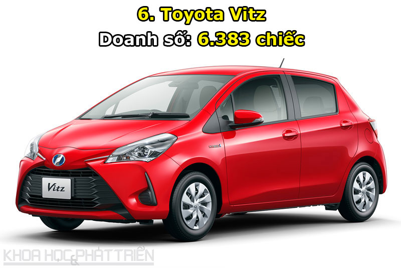 6. Toyota Vitz.