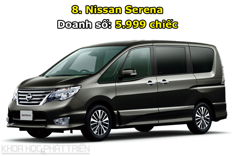 8. Nissan Serena.