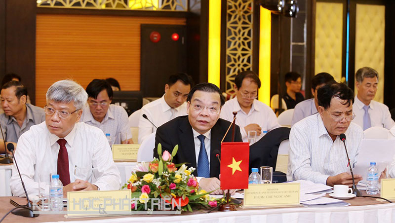 Bộ trưởng Bộ KH&CN Chu Ngọc Anh phát biểu tại khóa họp