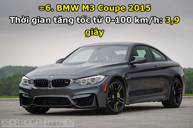 =6. BMW M3 Coupe 2015.