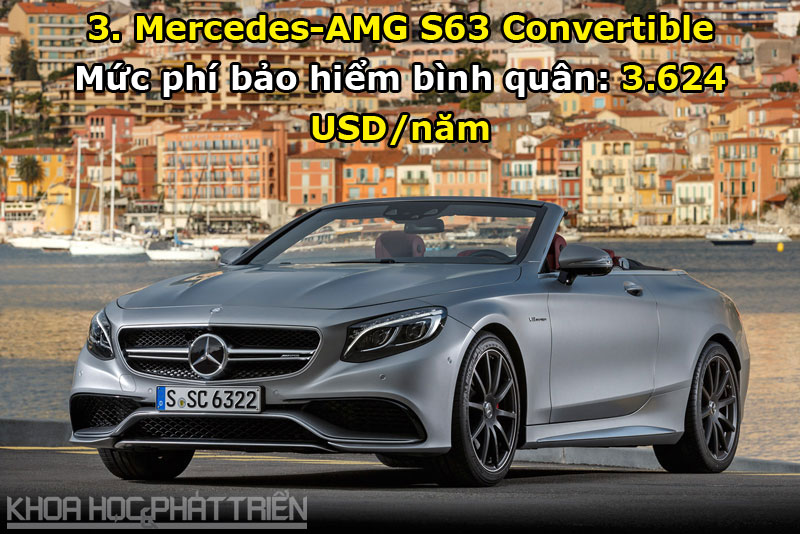 3. Mercedes-AMG S63 Convertible.
