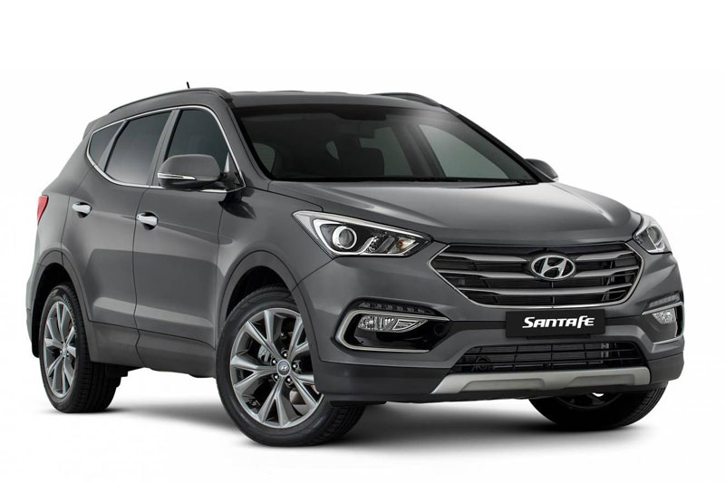 9. Hyundai Santa Fe 2017.