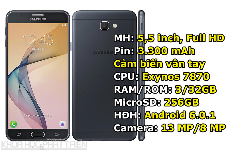 Samsung Galaxy J7 Prime.