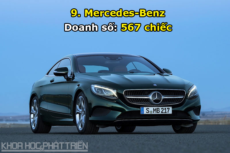 9. Mercedes-Benz.