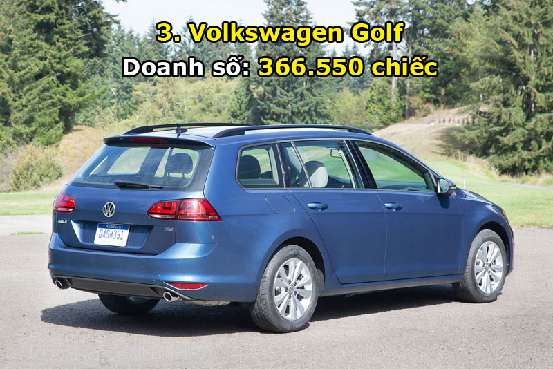 3. Volkswagen Golf.