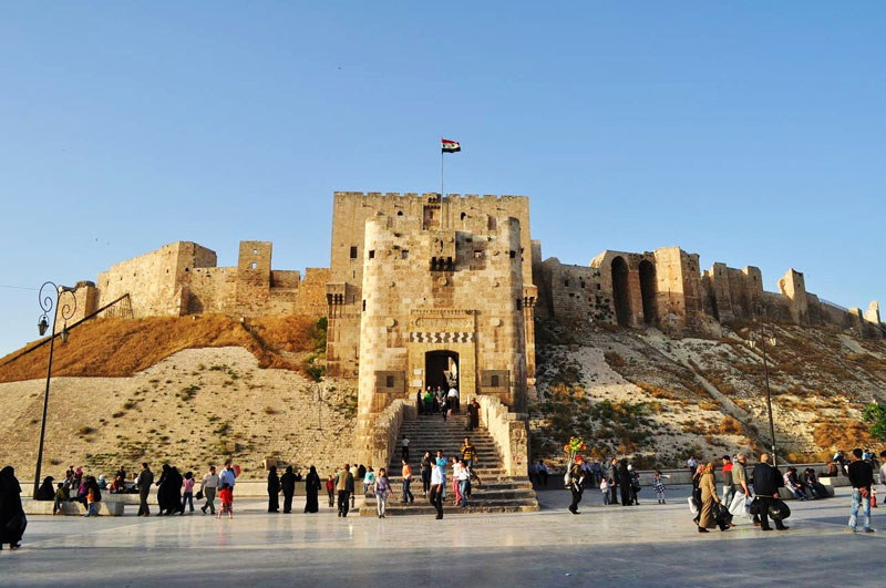 9. Thành cổ Aleppo (Syria). Diện tích: 39.804 m2. 