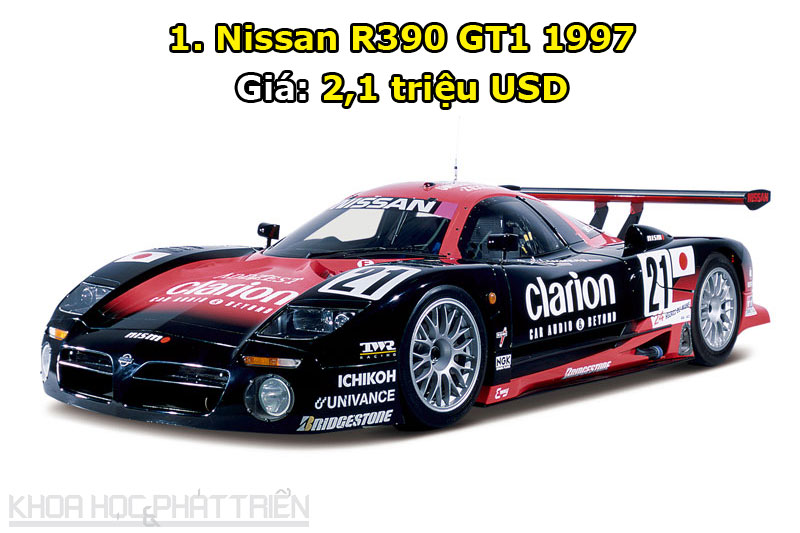 1. Nissan R390 GT1 1997.