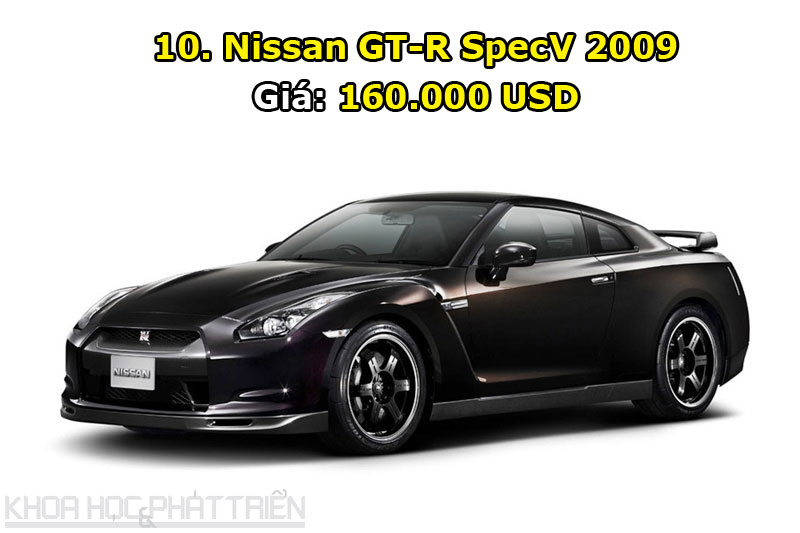 10. Nissan GT-R SpecV 2009.