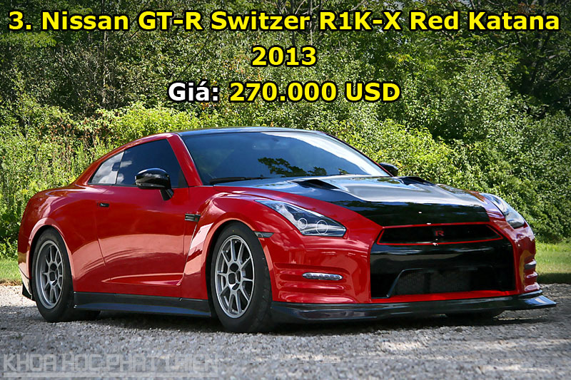 3. Nissan GT-R Switzer R1K-X Red Katana 2013.