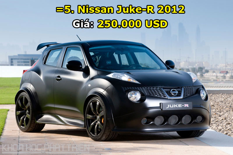 =5. Nissan Juke-R 2012.