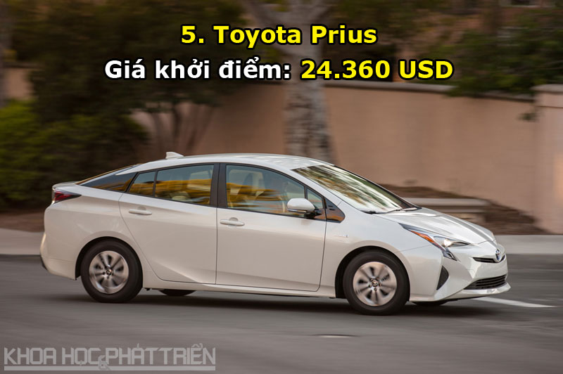 5. Toyota Prius.