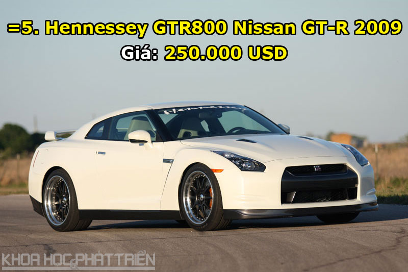 =5. Hennessey GTR800 Nissan GT-R 2009.