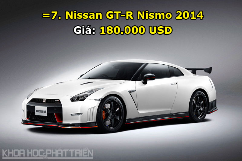 =7. Nissan GT-R Nismo 2014.