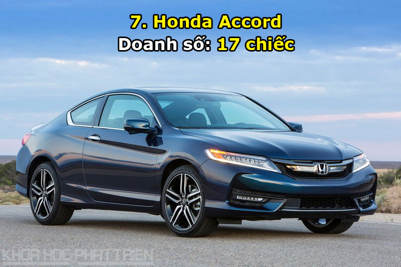 7. Honda Accord.