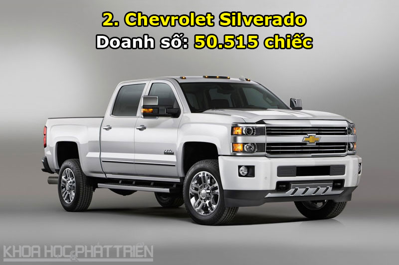 2. Chevrolet Silverado.