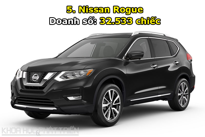 5. Nissan Rogue.