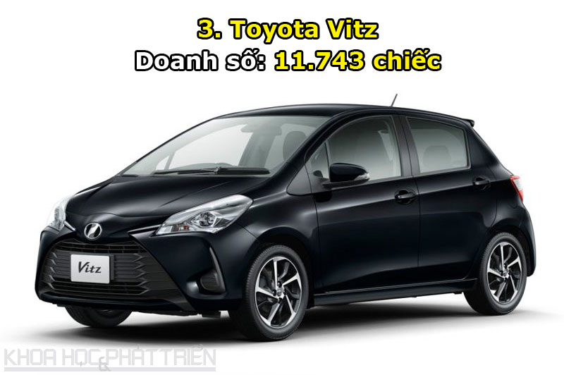 3. Toyota Vitz.