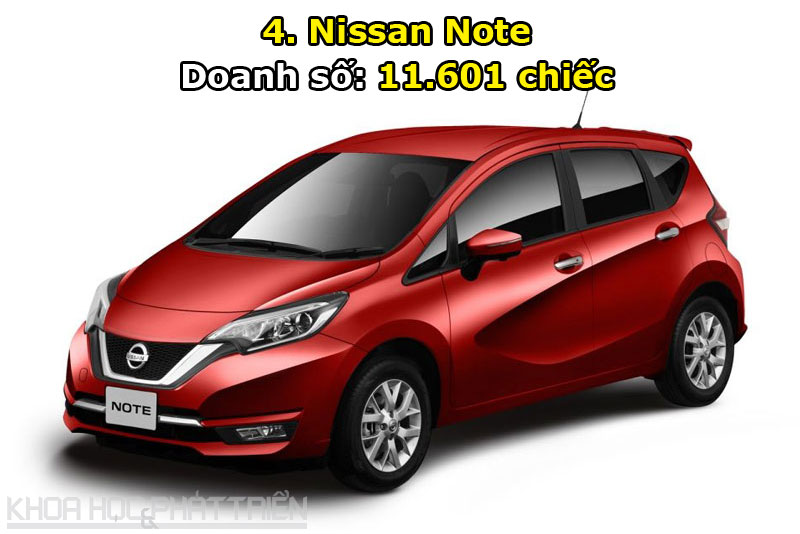 4. Nissan Note.