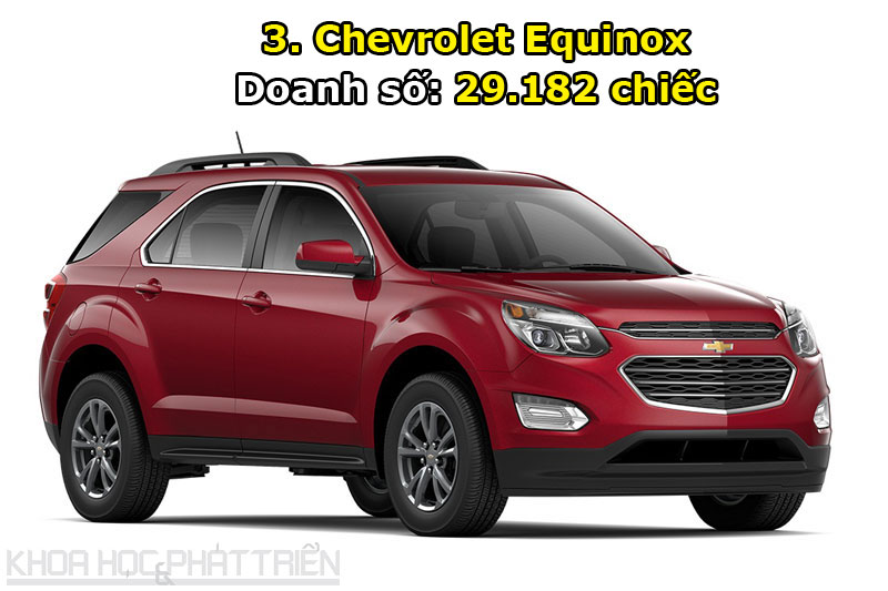 3. Chevrolet Equinox.