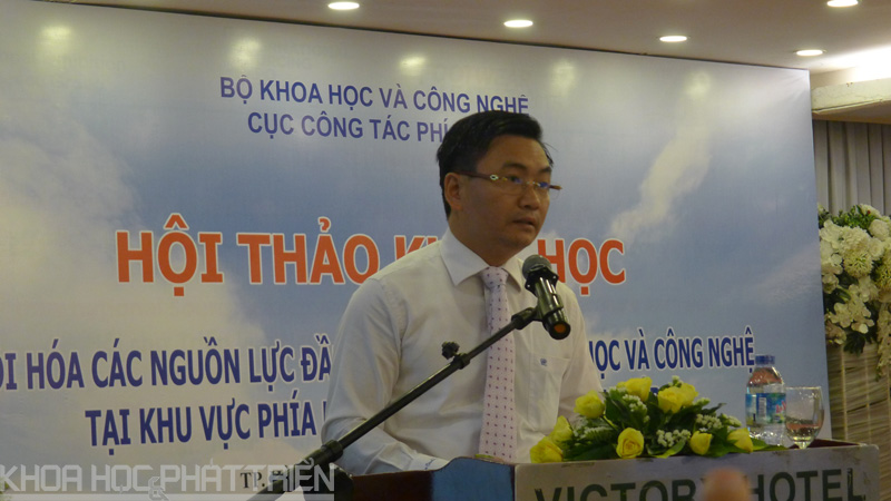 Ông Phạm Xuân Đà - Cục trưởng Cục Công tác phía Nam Bộ KH&CN