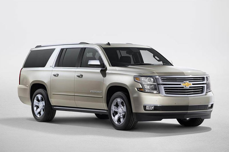 3. Chevrolet Suburban 2017.