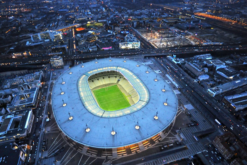 5. Stade de France (Pháp) - sức chứa: 81.338 người. 