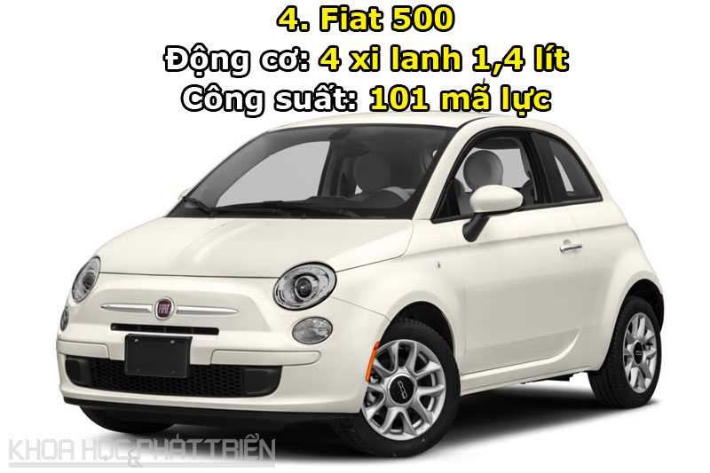 4. Fiat 500.