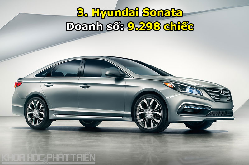 3. Hyundai Sonata.