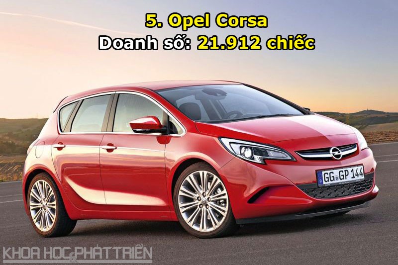 5. Opel Corsa.
