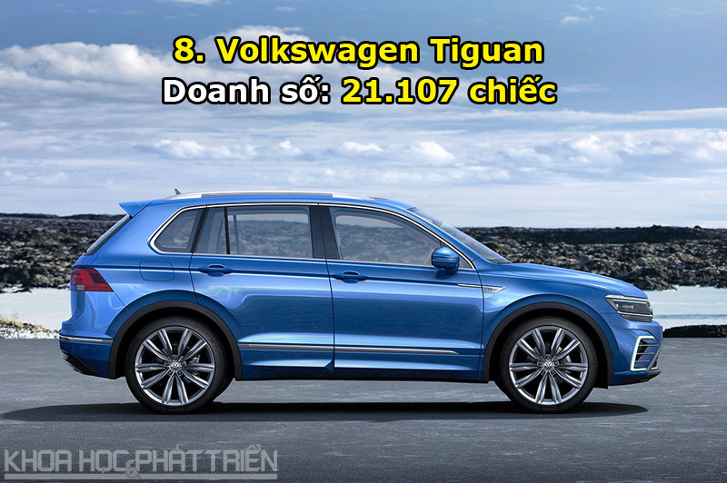 8. Volkswagen Tiguan.