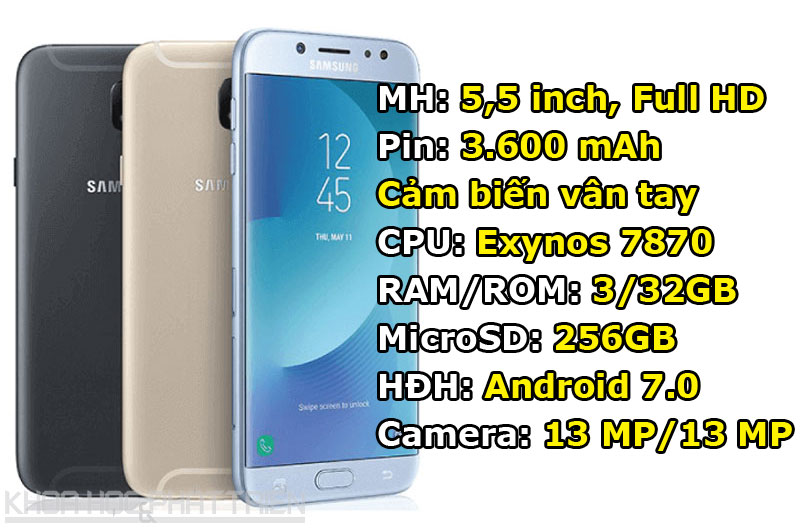 Samsung Galaxy J7 Pro (6,99 triệu đồng).