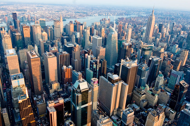 2. Thành phố New York, Mỹ. Tổng số tòa nhà chọc trời: 237. 