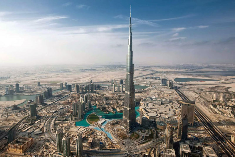 3. Dubai, Các tiểu vương quốc Arập Thống nhất. Tổng số tòa nhà chọc trời: 140.