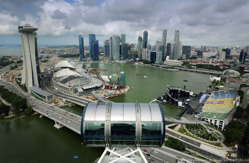 8. Singapore, Singapore. Tổng số tòa nhà chọc trời: 70.