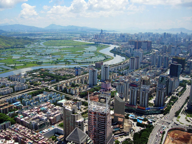9. Thành phố Thâm Quyến, Trung Quốc. Tổng số tòa nhà chọc trời: 65.