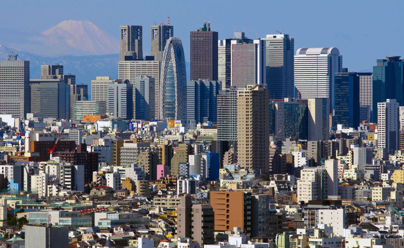 6. Thủ đô Tokyo, Nhật Bản. Tổng số tòa nhà chọc trời: 111.
