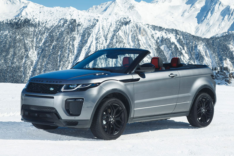 10. Land Rover Range Rover Evoque Convertible.