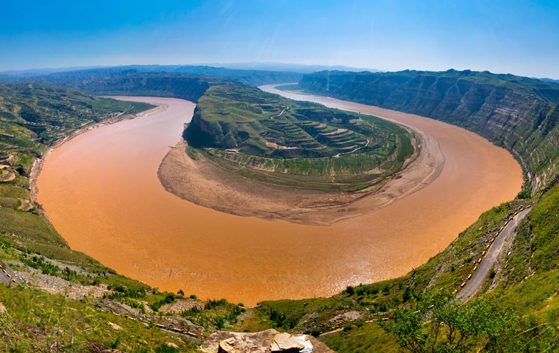 2. Sông Hoàng Hà (Trung Quốc). Chiều dài: 5.464 km.