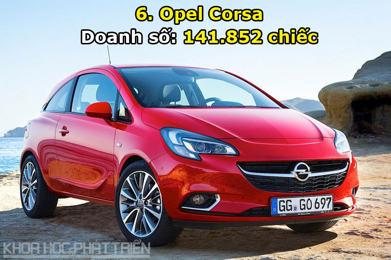 6. Opel Corsa.