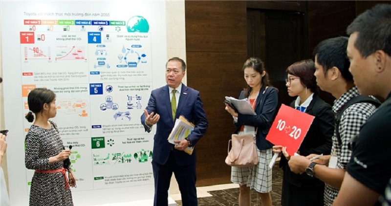 Công ty ôtô Toyota Việt Nam đã tổ chức sự kiện gây chú ý có tên “Hội thảo giới thiệu công nghệ Toyota Hybrid”.
