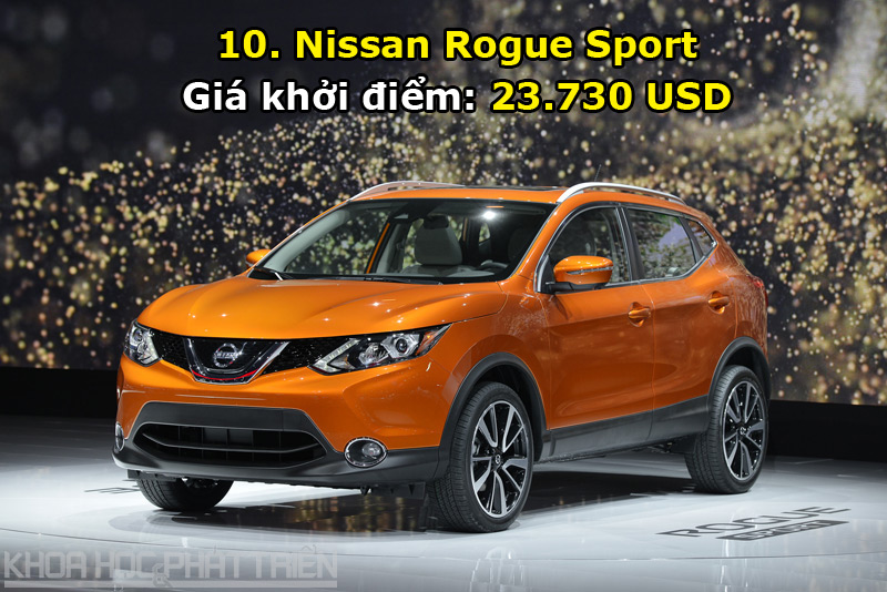 10. Nissan Rogue Sport.
