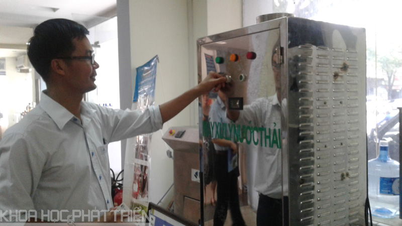TS. Trần Ngọc Đảm giới thiệu về hệ thống xử lý nước thải bằng công nghệ plasma