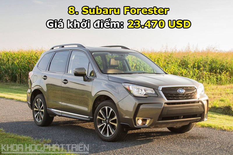 8. Subaru Forester.