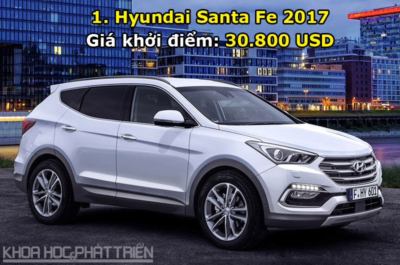 1. Hyundai Santa Fe 2017.