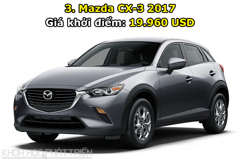 3. Mazda CX-3 2017.