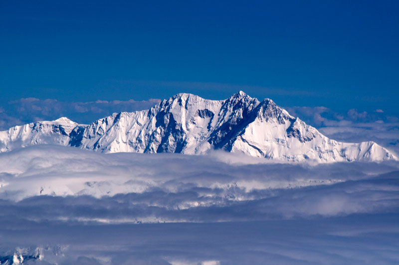 3. Núi Kangchenjunga (Nepal và Ấn Độ). Chiều cao: 8.586m.
