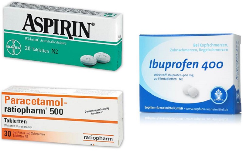 Aspirin và Ibuprofen không được dùng để hạ sốt trong sốt xuất huyết