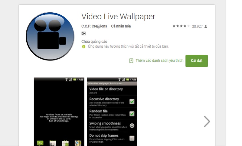 Hướng dẫn cài đặt video làm màn hình khóa trên Android