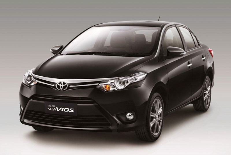 1. Toyota Vios (doanh số: 1.548 chiếc).