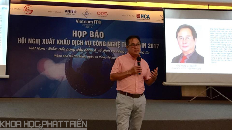 Ông Hùng Q. Nguyễn - Tổng Giám đốc Tập đoàn LogiGear Corp